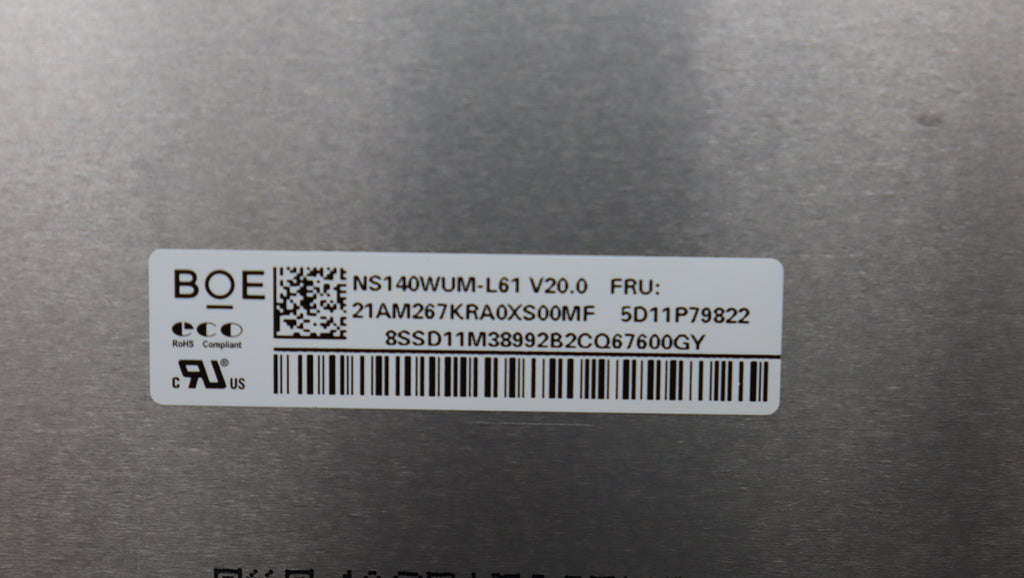 DISPLAY FRU BOE 14.0 WUX