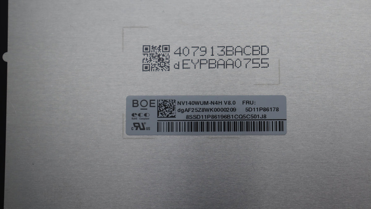 DISPLAY FRU BOE NV140WUM-N4H