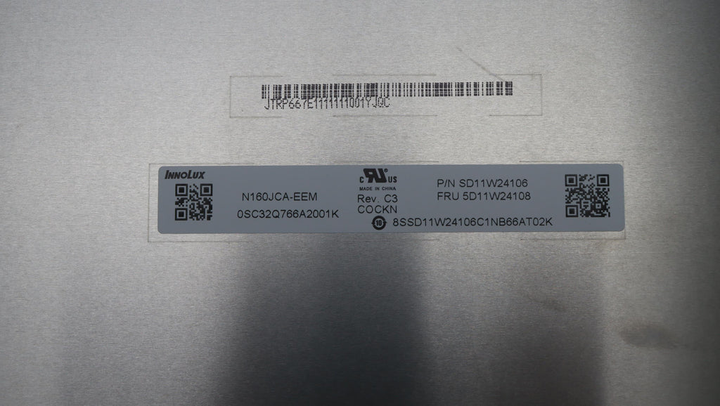 DISPLAY FRU INX N160JCA-EEM