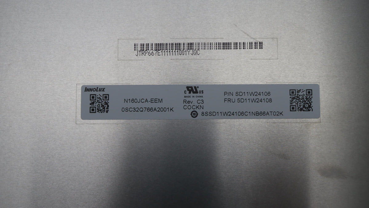 DISPLAY FRU INX N160JCA-EEM