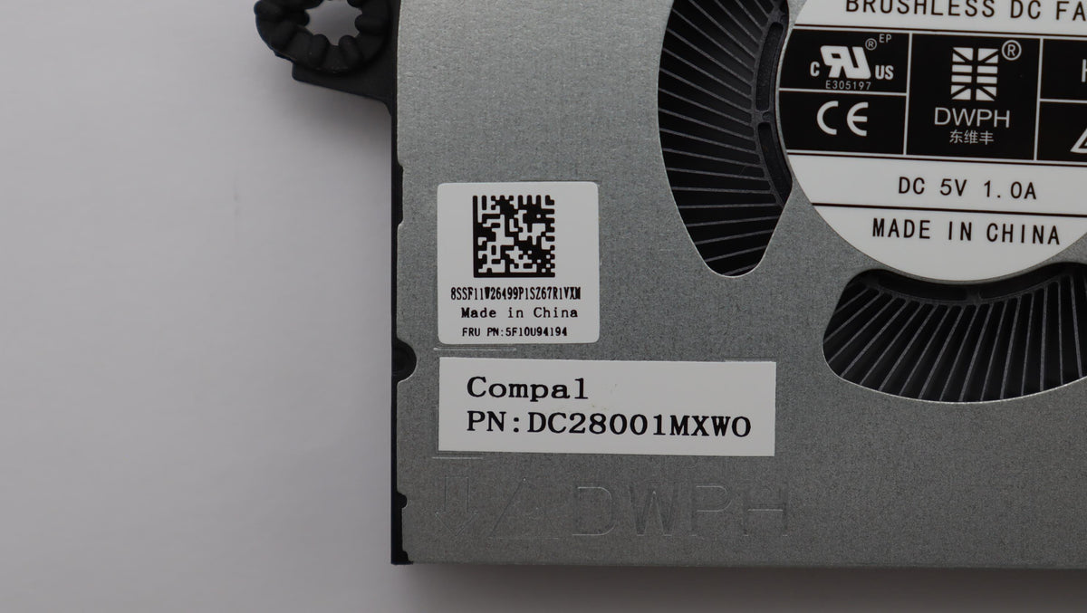 FAN A3 WCL 7512 fan