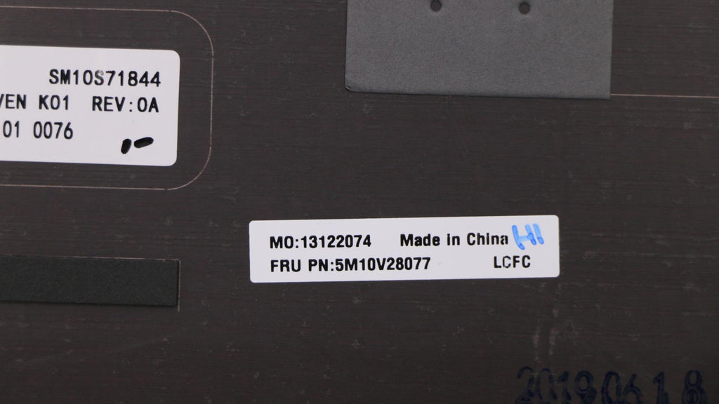 ThinkPad T580 rear LCD cover