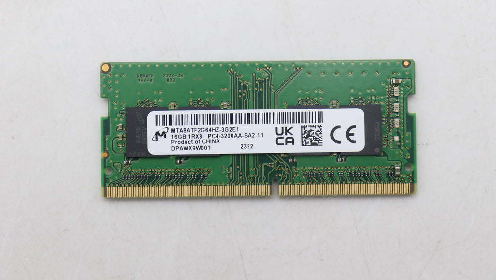 16GB SODIMM 2Rx8 PC4-25600