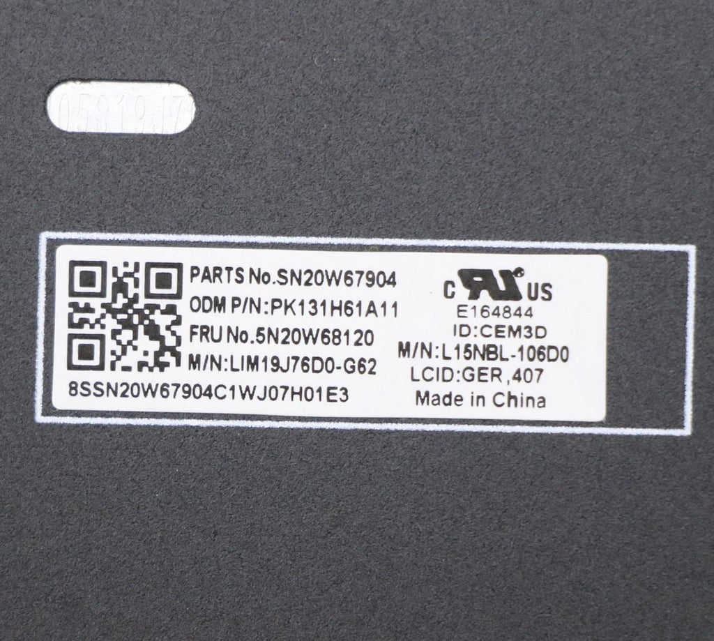 Keyb L15 G1/G2 DE. KEYBOARD: Germany vista 4