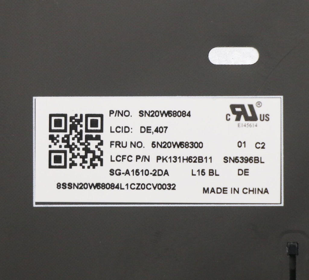 Keyb L15 G1/G2 DE - BL. KEYBOARD: Germany. WARRANTY: 1YM