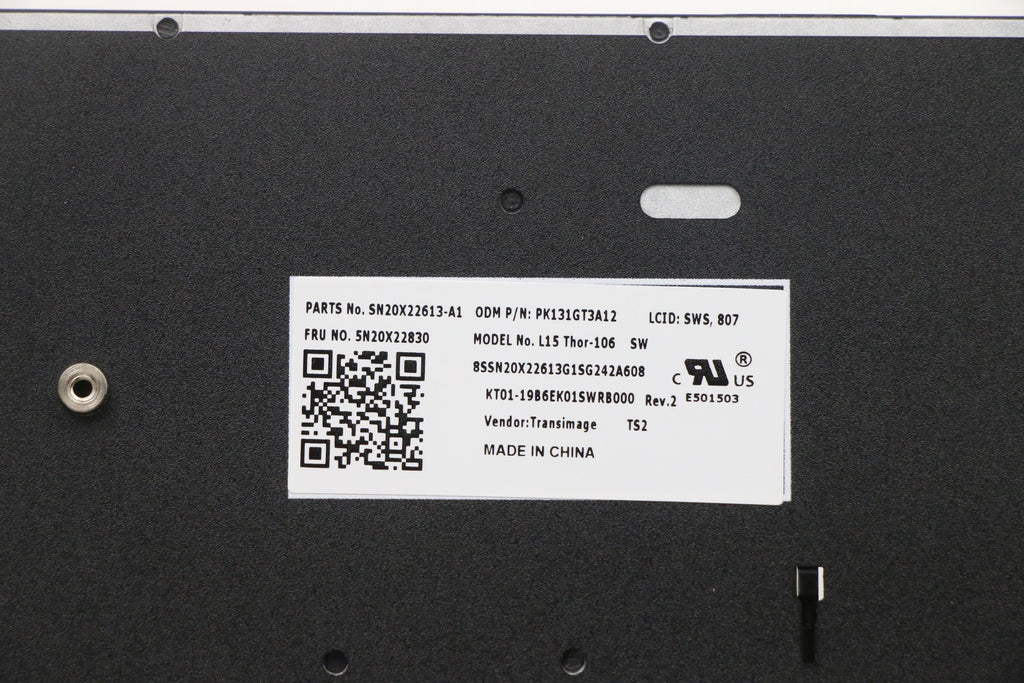 Keyb T15p/P15v G1/G2/G3 - CH. KEYBOARD: Swiss. WARRANTY: 1YM
