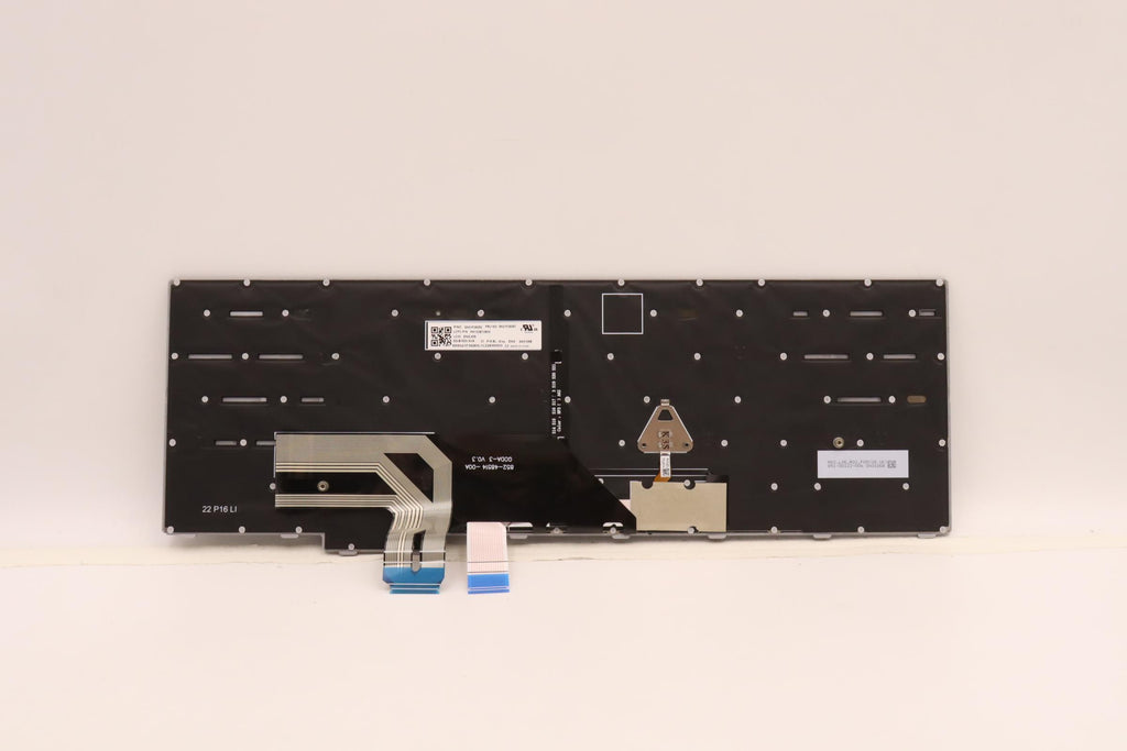 Backlit laptop keyboard,
