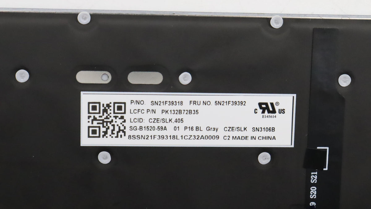 Keyb P16 G1/G2 CZ /SLK - BL. KEYBOARD: . WARRANTY: 1YM