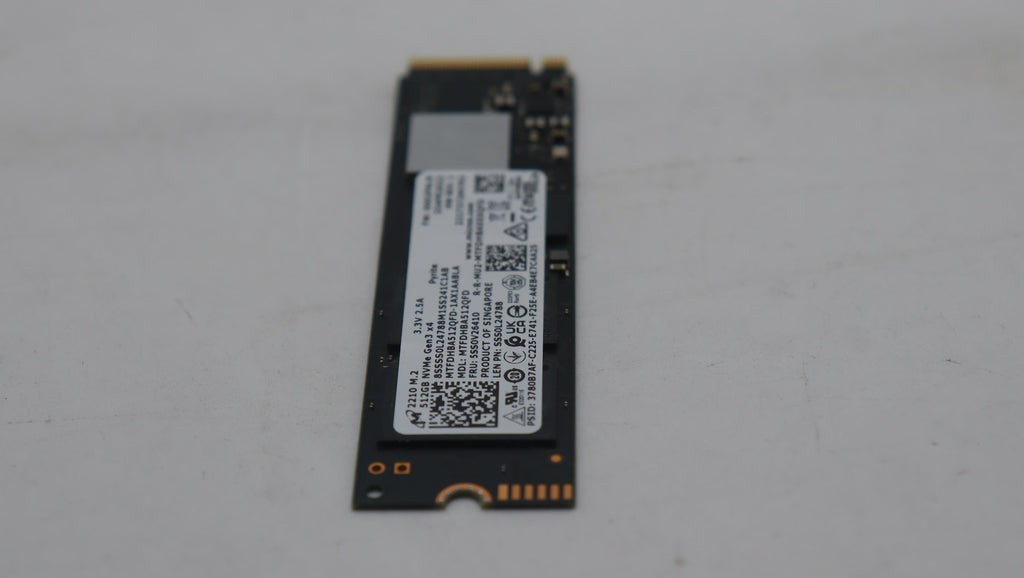 512GB M.2 2280 NVMe SSD with