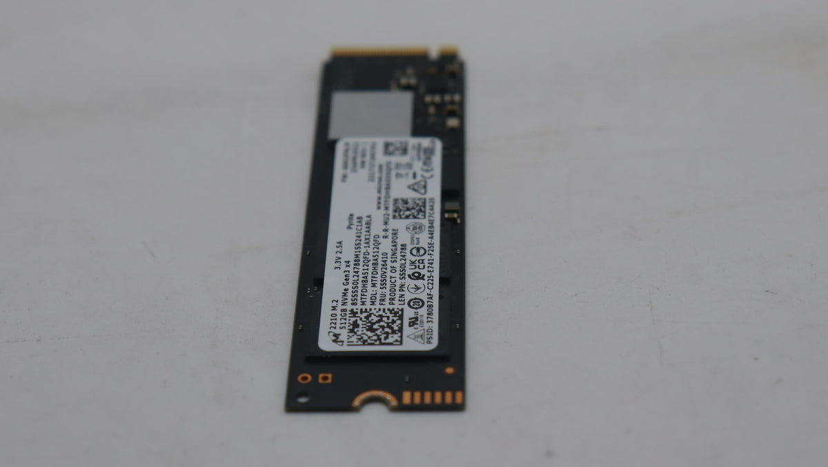 512GB M.2 2280 NVMe SSD with