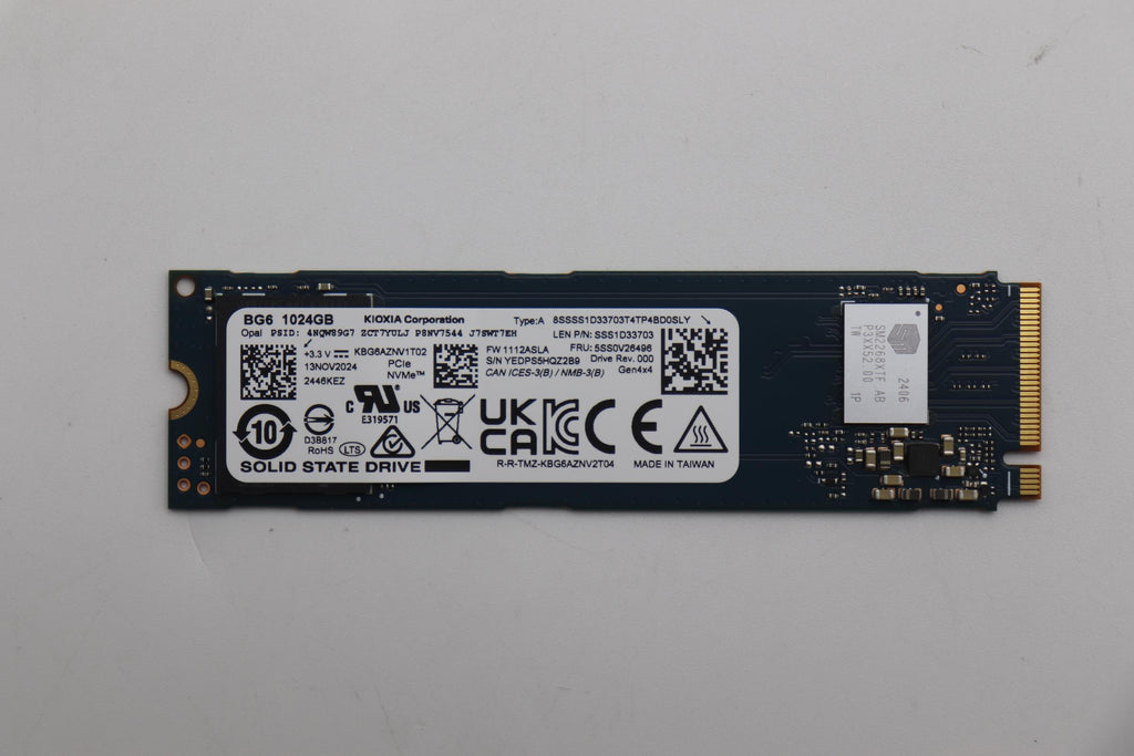1TB M.2 2280 NVMe SSD with