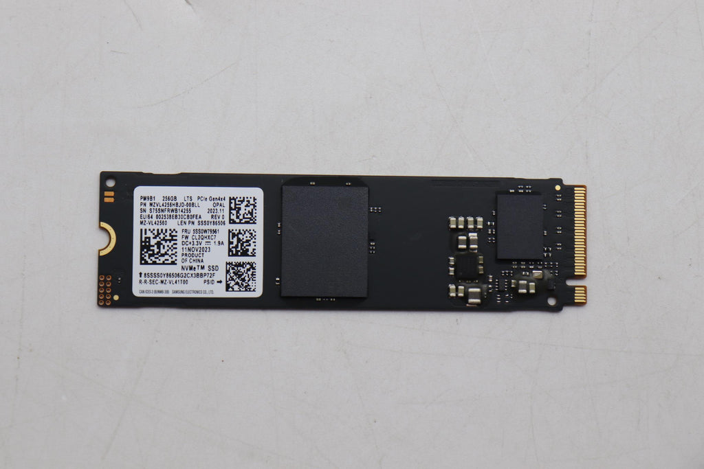 256GB M.2 2280 PCIe 4x4 SSD