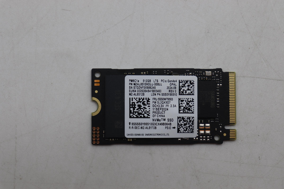 512GB M.2 PCIe 4.0 SSD