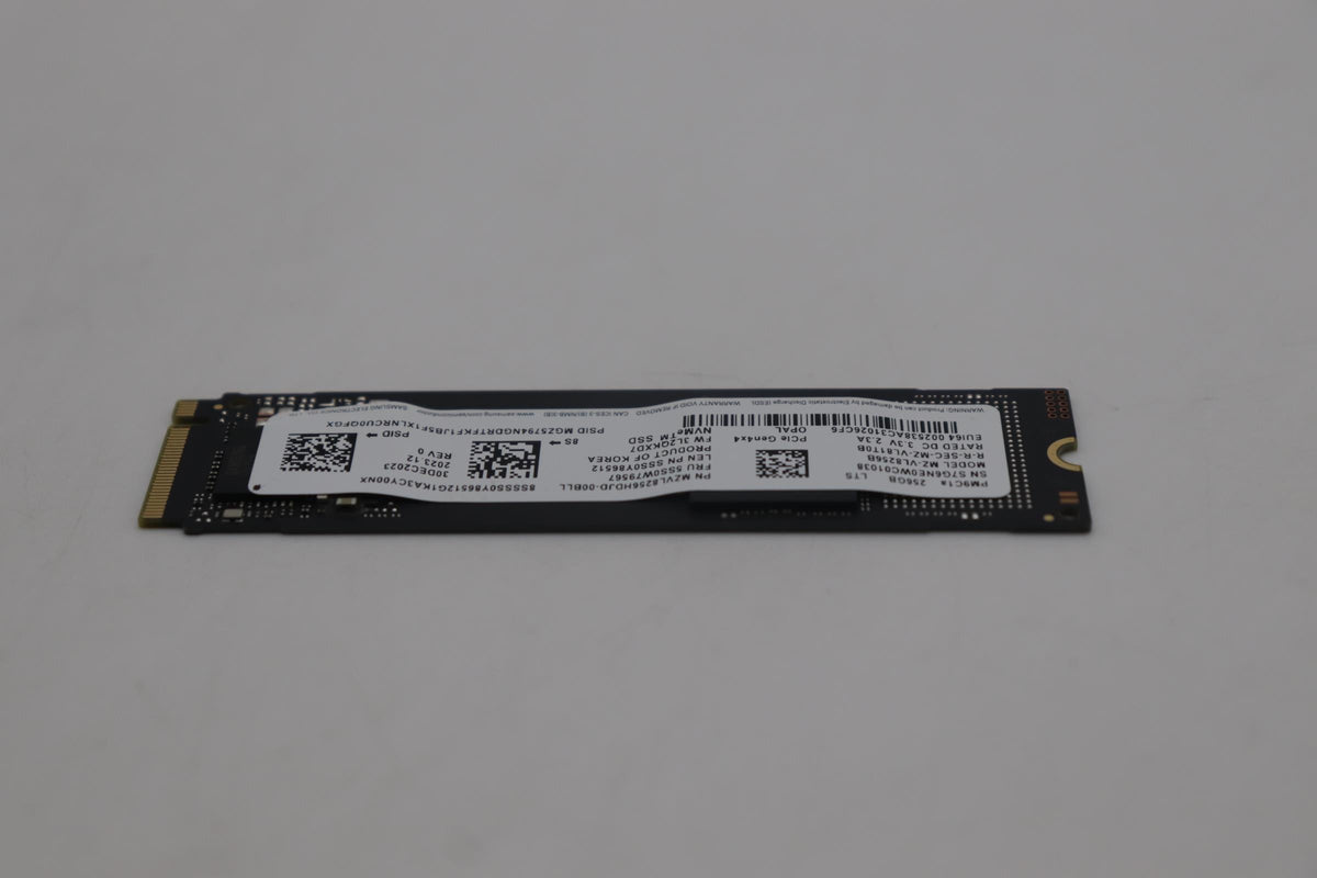 256GB M.2 2280 PCIe 4x4 SSD