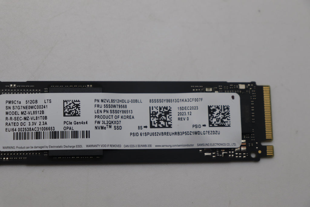 512GB M.2 2280 PCIe 4.0 SSD