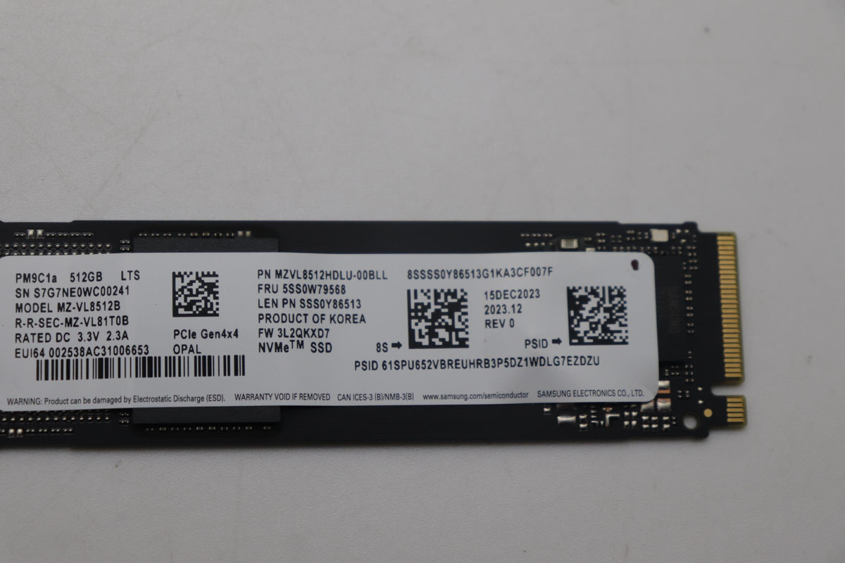 512GB M.2 2280 PCIe 4.0 SSD