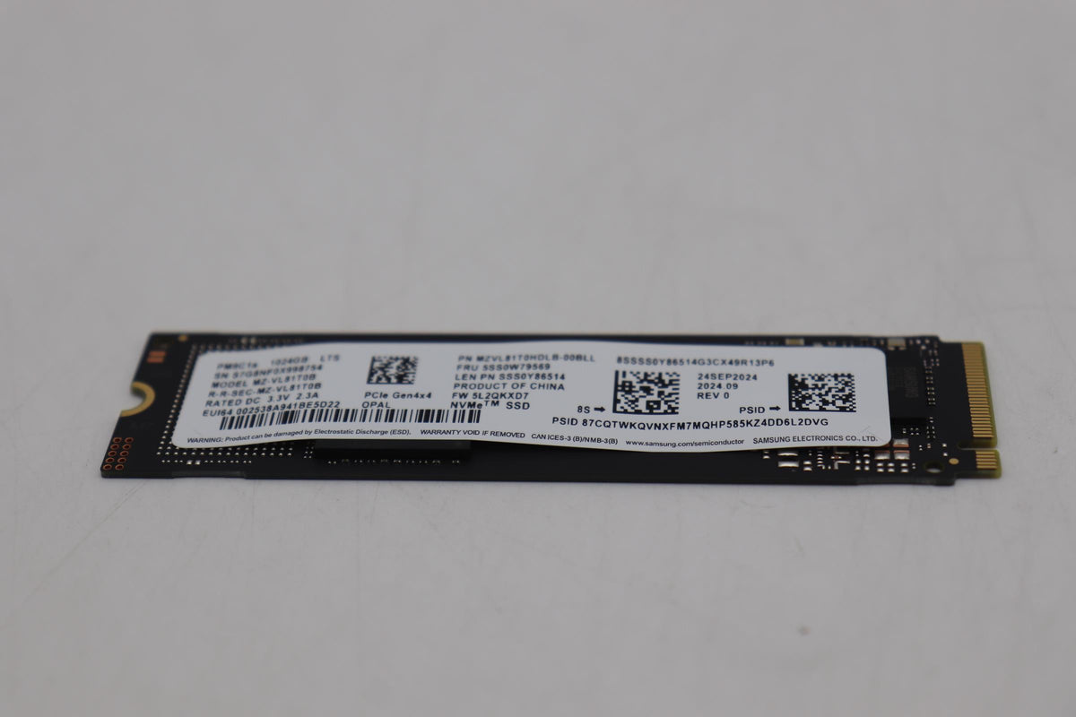 1TB M.2 2280 NVMe SSD with
