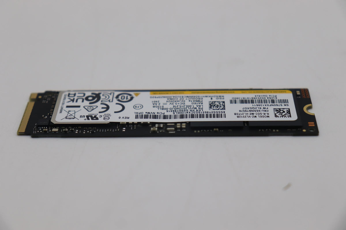 512GB M.2 2280 PCIe Gen4 NVMe