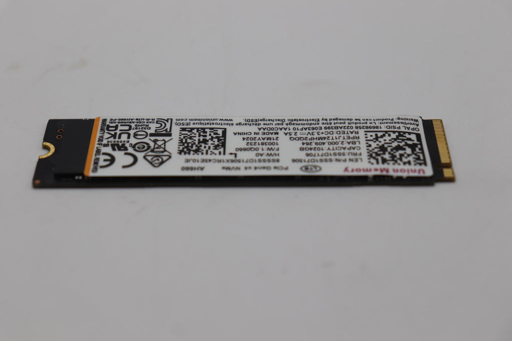 1TB M.2 2280 NVMe SSD with