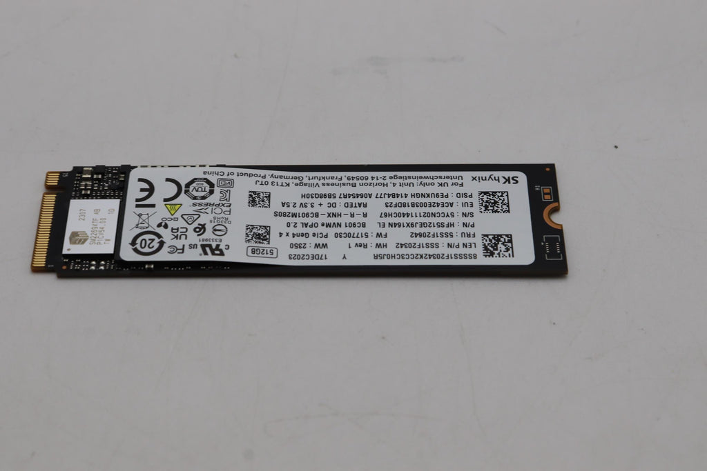 512GB M.2 PCIe 4.0 SSD