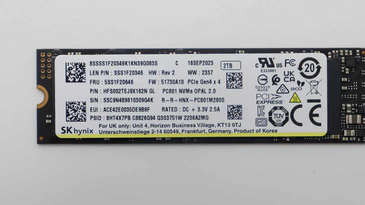 2TB M.2 2280 PCIe 4.0 SSD