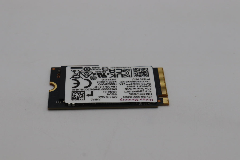 256GB M.2 2242 PCIe 4.0 NVMe