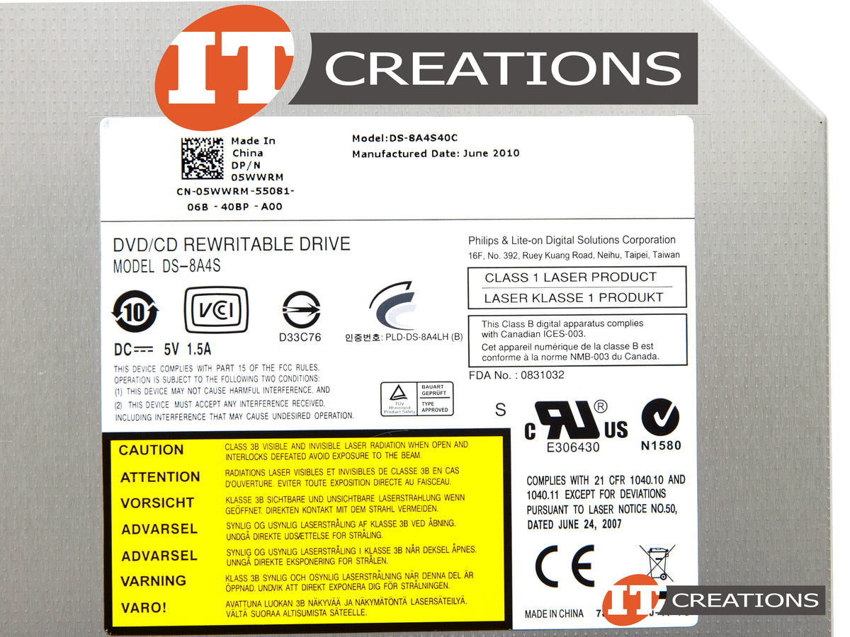 Dell 8x DVD-RW SATA slimline 5WWRM-RFB – Reacondicionado (3)