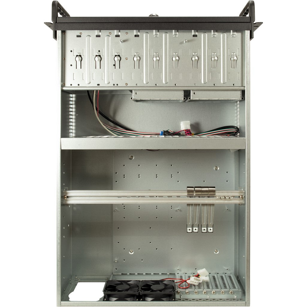 Inter-Tech IPC 4U-4129L Rack Metálico, Plata