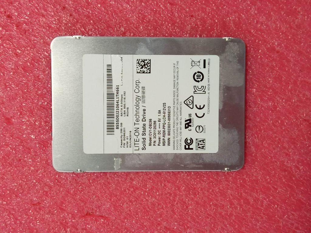 256GB 2.5" SATA solid-state