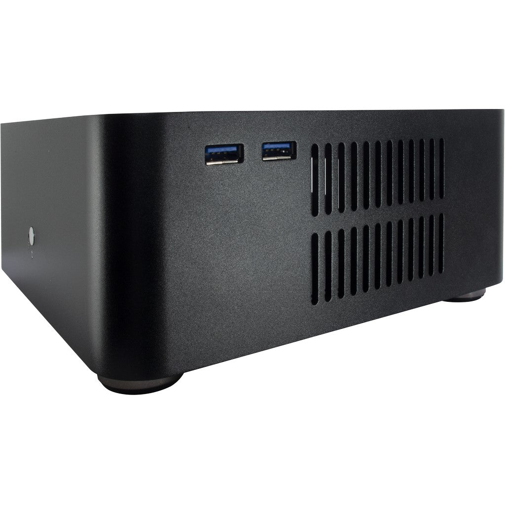 Inter-Tech A80 Factor de forma pequeño Negro 60 W