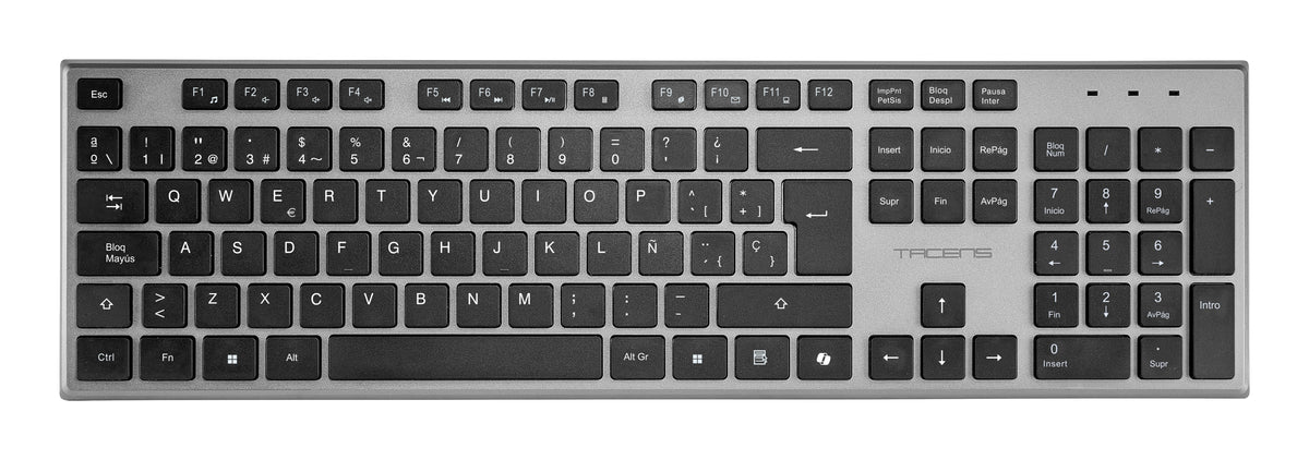 Tacens 6ZENITHES teclado Ratón incluido Hogar / Oficina RF inalámbrico QWERTY Español Gris (5)