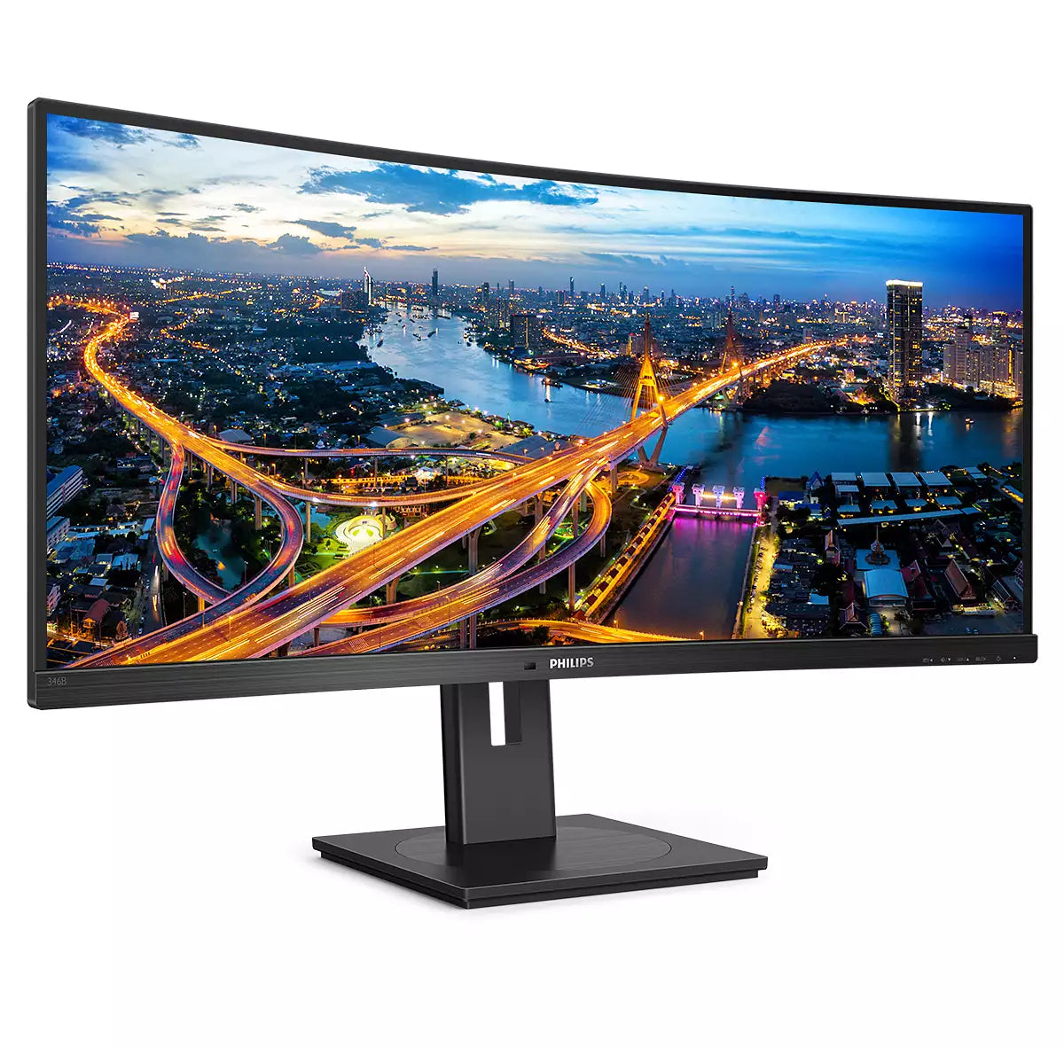 Philips B Line 346B1C/00 pantalla para PC 86,4 cm (34") 3440 x 1440 Pixeles Quad HD LCD Negro (9)