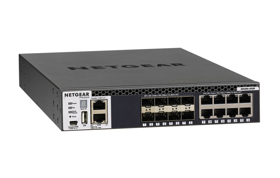 NETGEAR XSM4316S Gestionado L3 10G Ethernet (100/1000/10000) 1U Negro