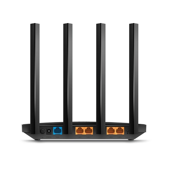 TP-Link ARCHER C6 V4.0 router inalámbrico Gigabit Ethernet Doble banda (2,4 GHz / 5 GHz) Negro (4)