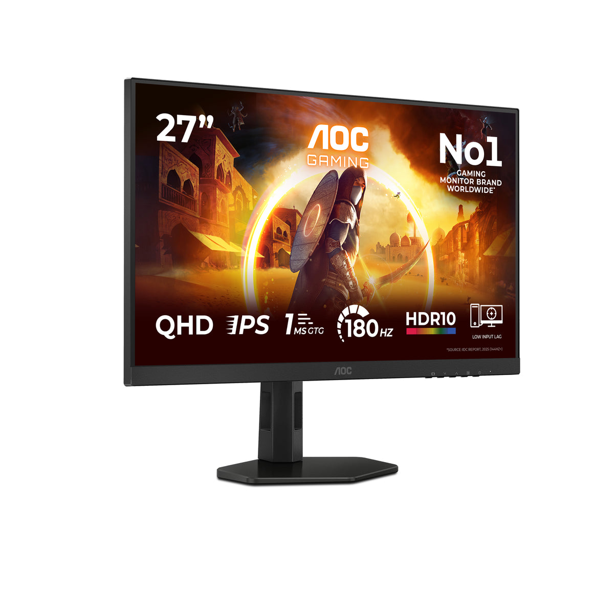 AOC G4 Q27G4XF pantalla para PC 68,6 cm (27") 2560 x 1440 Pixeles Quad HD LED Negro, Gris (2)