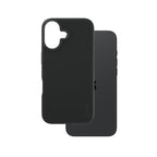 PanzerGlass CARE™ by ® Case Black iPhone 16 funda para teléfono móvil Negro