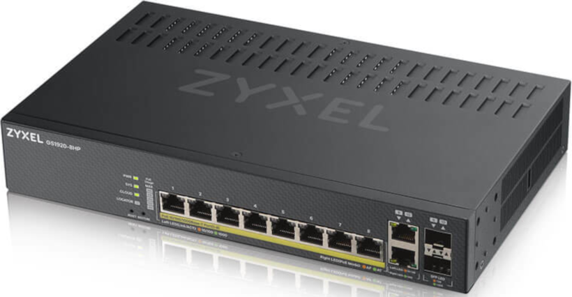 Smart switch Zyxel GS1920-8HPv2 8 prts