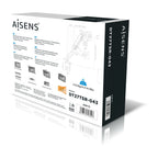 AISENS DT27TSR-043 soporte para monitor 81,3 cm (32") Escritorio Negro (9)