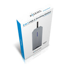 AISENS ASUC-9P001-GR base para portátil y replicador de puertos Alámbrico Thunderbolt 3 (8)