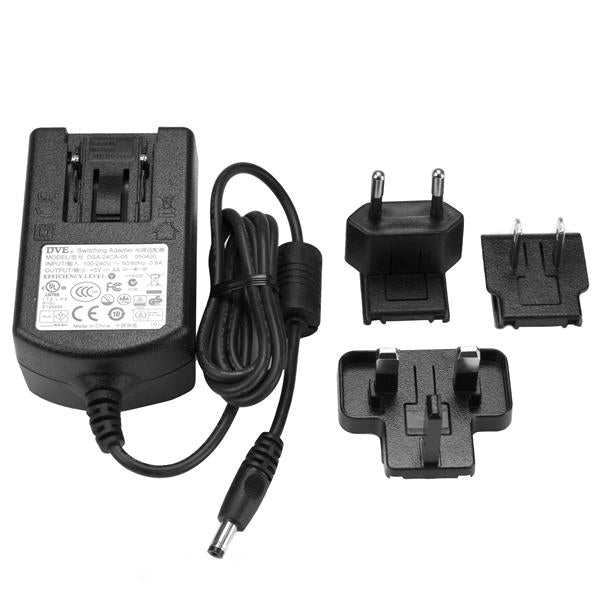 StarTech.com SVA5M4NEUA adaptador e inversor de corriente Interior Negro