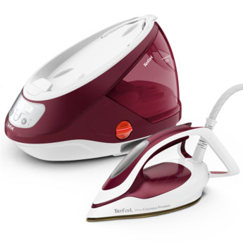 Tefal GV9220 estación plancha al vapor 2600 W Durilium AirGlide Autoclean soleplate Borgoña, Blanco (5)