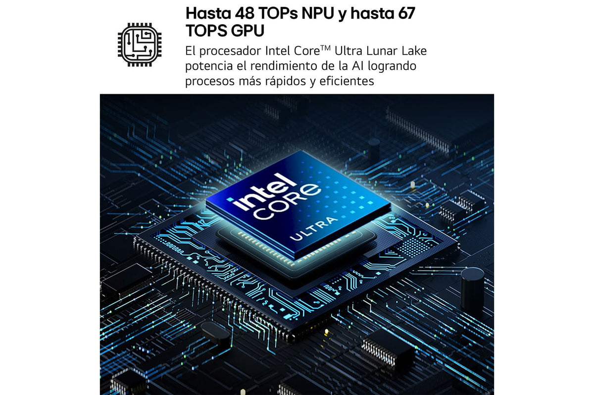 LG Gram Pro 16Z90TS-G.AU99B ordenador portatil Copilot+ PC Intel Core Ultra 9 288V Portátil 40,6 cm (16") 2.5K 32 GB LPDDR5x-SDRAM 1 TB SSD Wi-Fi 7 (802.11be) Windows 11 Home Gris (8)