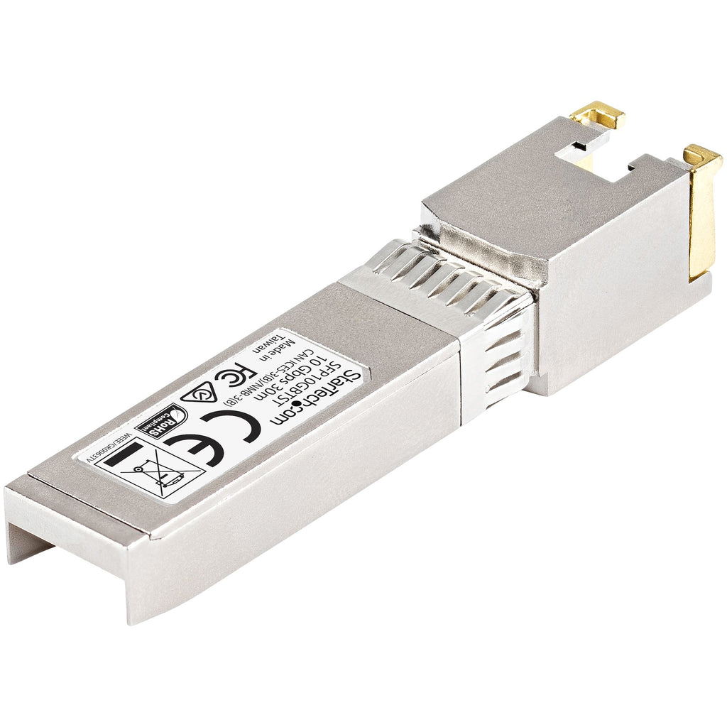 StarTech.com SFP10GBTCST red modulo transceptor Cobre 10000 Mbit/s SFP