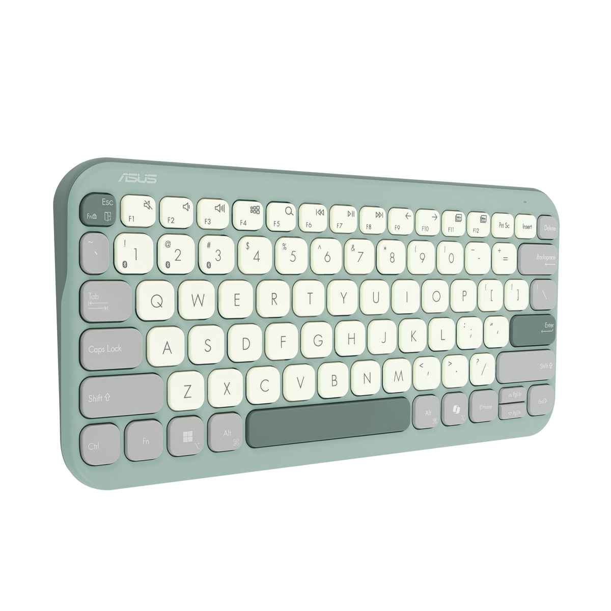 ASUS Marshmallow Keyboard KW100 teclado Hogar Bluetooth QWERTY Español Verde (7)