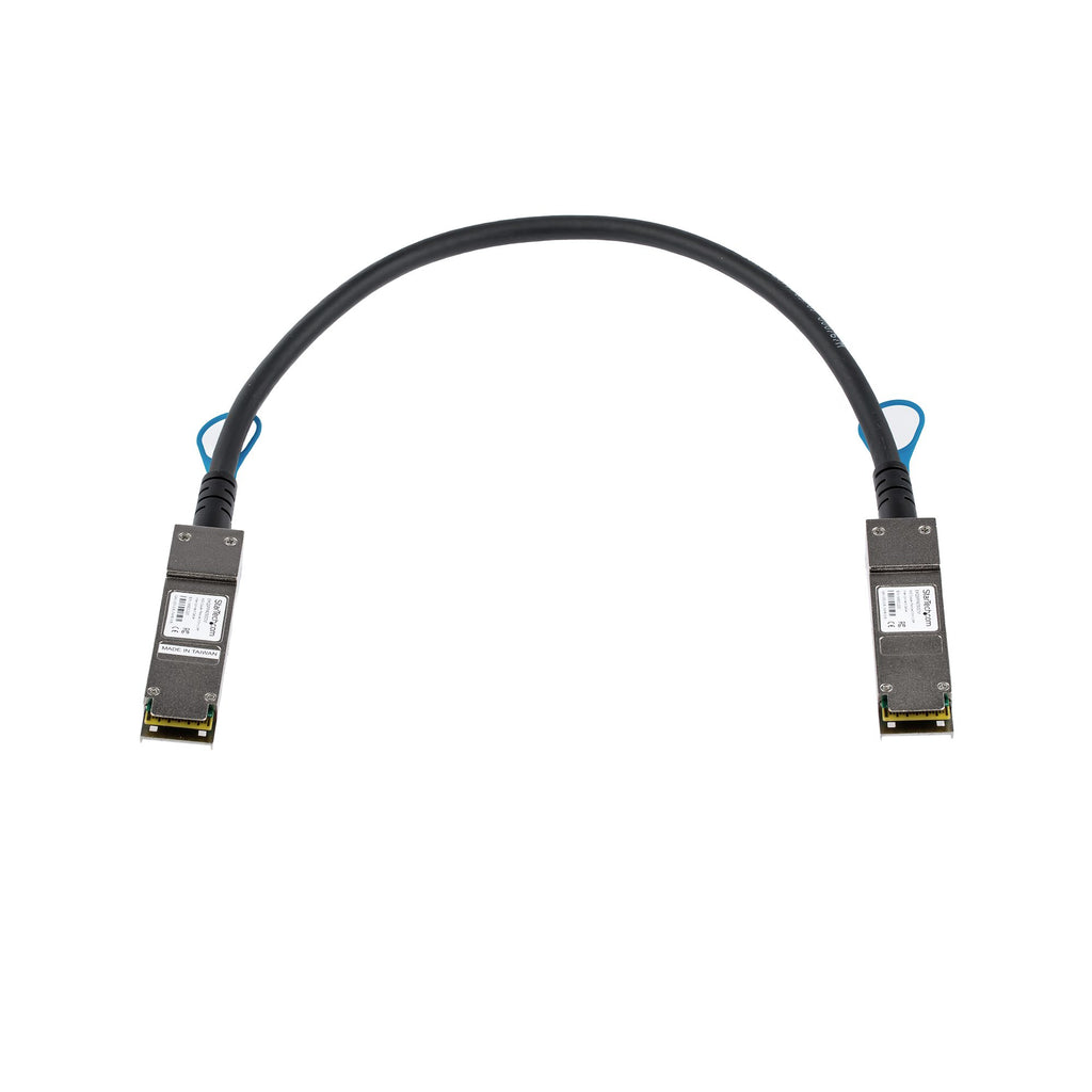 StarTech.com EXQSFP4050CM Cable de fibra óptica e InfiniBand QSFP+ Negro (2)
