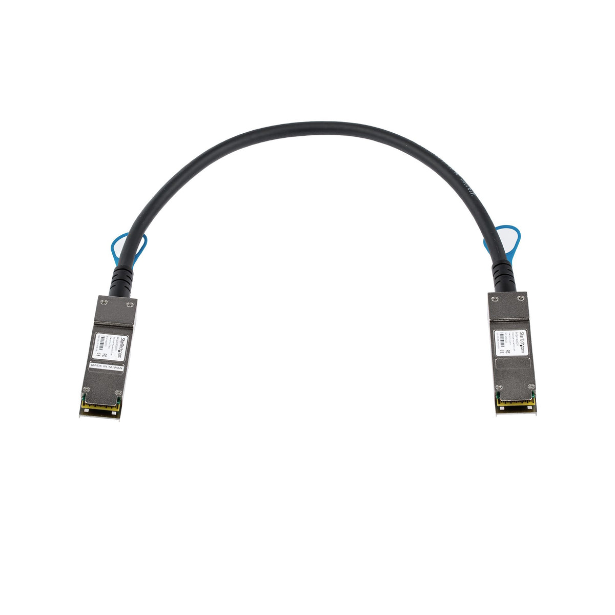 StarTech.com EXQSFP4050CM Cable de fibra óptica e InfiniBand QSFP+ Negro (2)