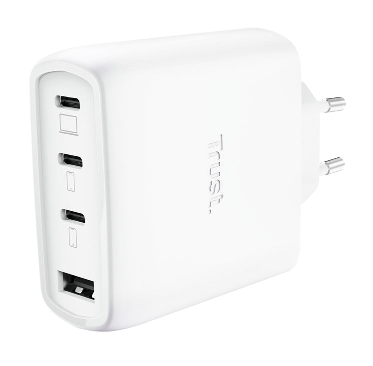 Trust Maxo 65W Universal Blanco Corriente alterna Carga rápida Interior (2)
