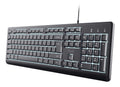 Trust Primo Beleuchtete teclado Hogar / Oficina USB QWERTY Inglés del Reino