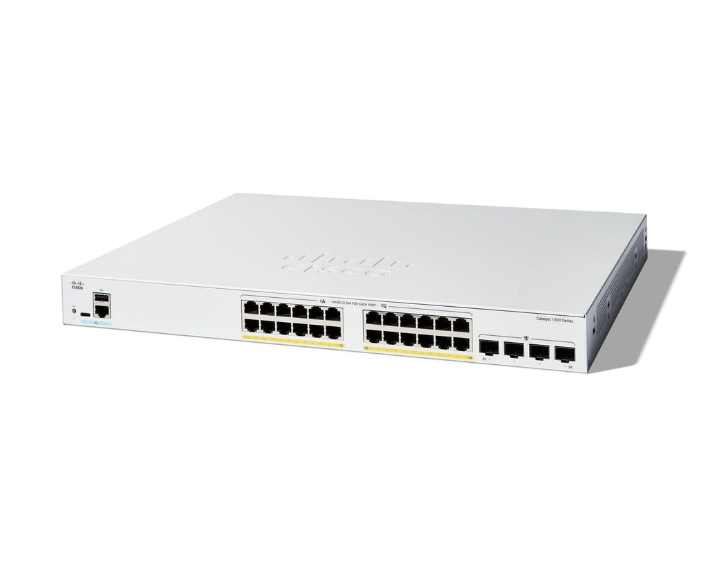 Cisco C1300-24FP-4G Commutateur géré Catalyst 24 ports Gigabit PoE