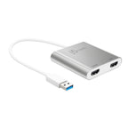 j5create JUA365 Adaptador gráfico USB 3840 x 2160 Pixeles Plata (3)